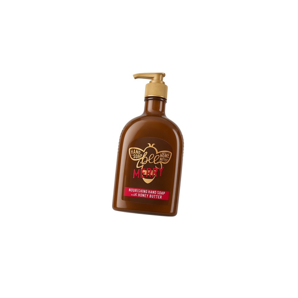 Bath & Body Works Hand Soap Unisex 8oz Brown Bee Merry Honey Butter Holiday